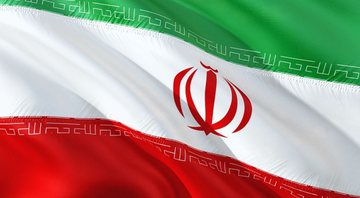 Imagem ilustrativa da bandeira iraniana - Divulgação/Pixabay