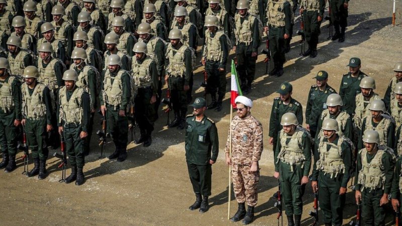 A Guarda Revolucionária do Irã, fundada em após a Revolução Iraniana - Divulgação/Iranian Revolutionary Guard’s Ground Force