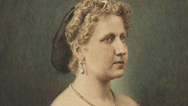 Pintura mostra a Princesa Isabel - Arquivo Nacional