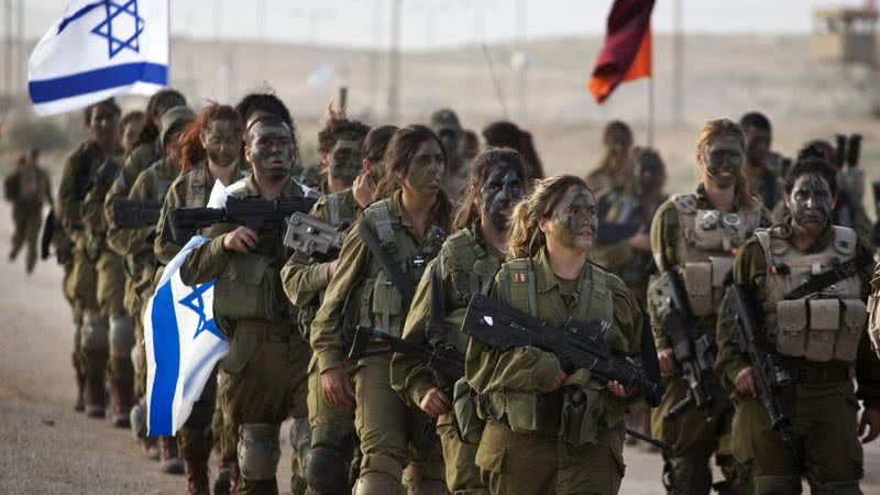Imagem ilustrativa de membros do Exército Israelense - Divulgação