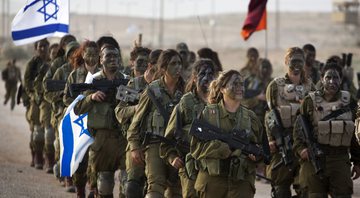 Imagem ilustrativa de membros do Exército Israelense - Divulgação
