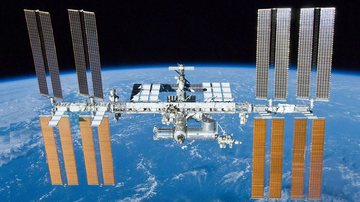 Fotografia da Estação Espacial Internacional - Divulgação / NASA