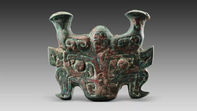 Item de bronze, que pertencia a uma carruagem, encontrado na cidade - Reprodução / Shaanxi Academy of Archaeology