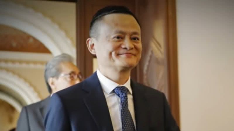 Fotografia do empresário chinês Jack Ma - Divulgação/Youtube