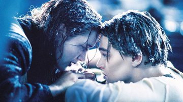 Os personagens Jack e Rose no filme 'Titanic' - Divulgação