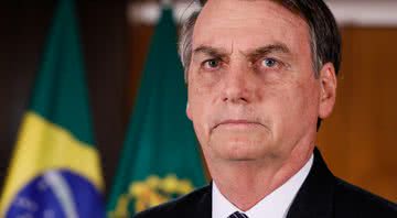Bolsonaro em imagem oficial - Divulgação