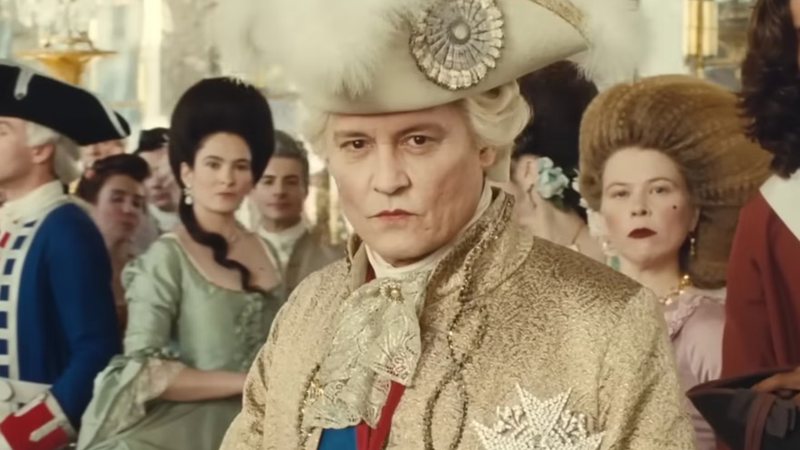 Jhonny Depp como Luís XV - Divulgação / Le Pacte