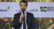 Ministro Joaquim Leite na COP 26 - Reprodução / Ministério do Meio Ambiente