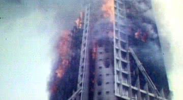 Registro do incêndio no edifício Joelma - Divulgação/Vídeo/Globo News