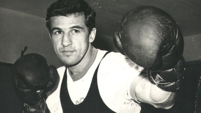 O boxeador Éder Jofre - Arquivo Nacional