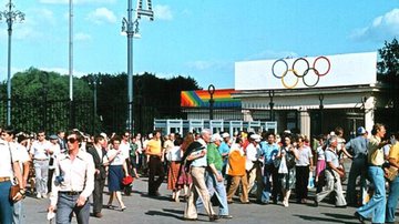 Olimpíadas de Moscou, em 1980 - Wikimedia Commons, sob licença Creative Commons