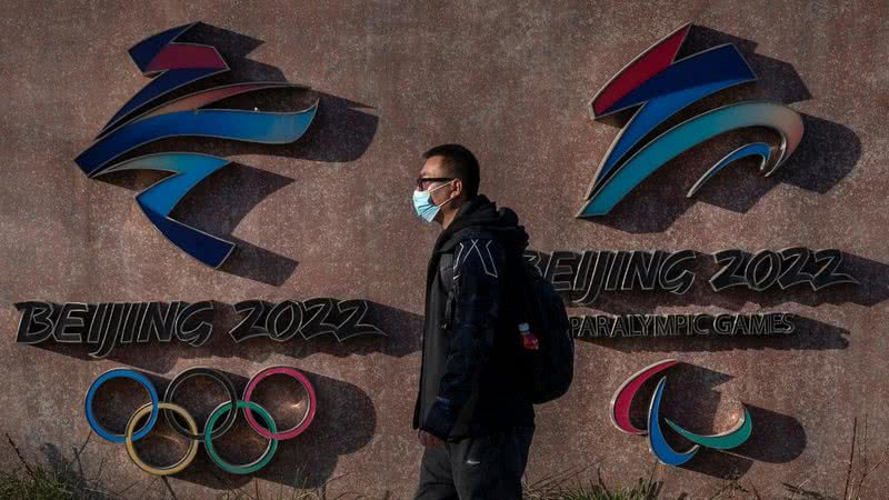 Propaganda das Olimpíadas de Inverno de Pequim - Getty Images