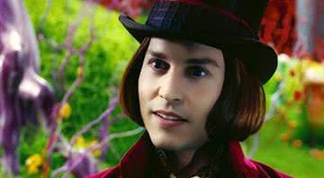 Johnny Depp como Willy Wonka - Divulgação/Warner Bros