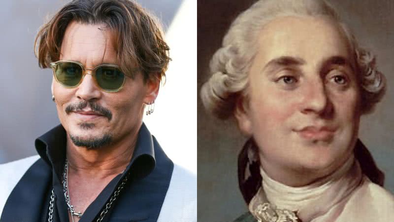 La première image de Johnny Depp en tant que roi Louis XV de France est publiée