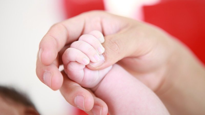 Adulto segura mão de bebê - Pixabay