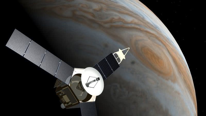 Imagem ilustrativa de sonda em Júpiter - Foto de 8385, via Pixabay