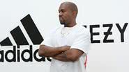 Kanye West durante evento da Adidas - Getty Images