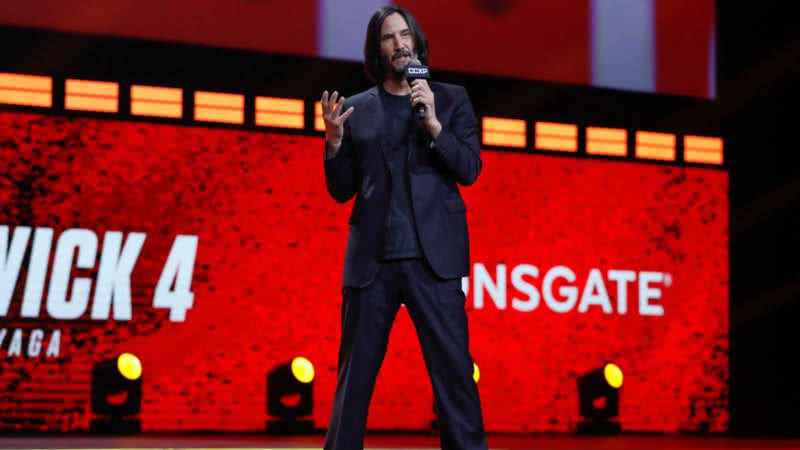 Keanu Reeves na CCXP - Getty Images