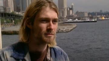 Kurt Cobain durante entrevista - Reprodução/Vídeo