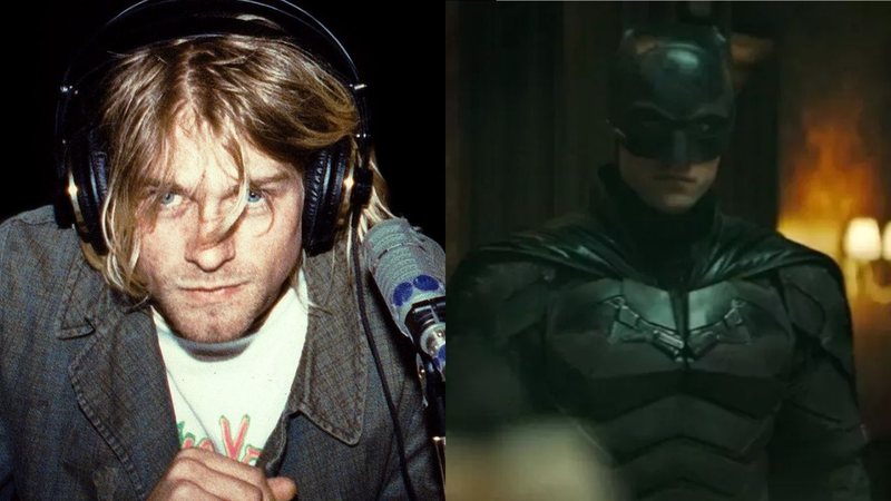Kurt Cobain e Robert Pattinson em 'The Batman'
