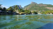 Lagoa da Tijuca, no Rio de Janeiro - Reprodução / Redes Sociais