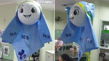 La'SUS, adaptação do mascote da Copa - Reprodução / Twitter
