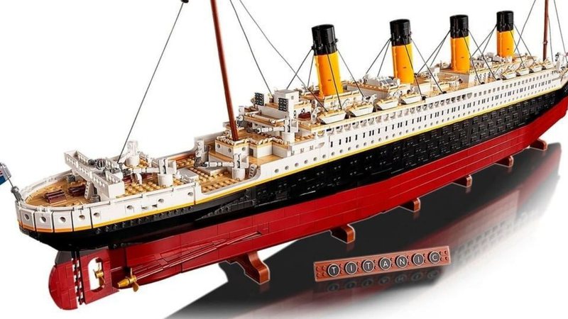 Lego do Titanic - Divulgação/Lego