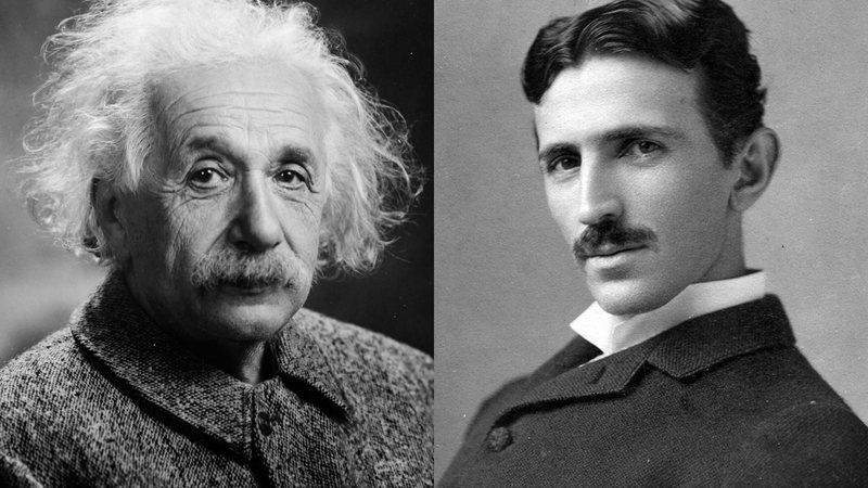 Montagem de Einstein e Tesla - Wikimedia Commons
