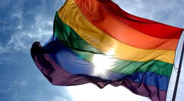 Imagem ilustrativa de bandeira LGBT - Wikimedia Commons