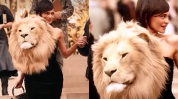 Registros de Kylie Jenner, modelo que causou polêmica com o leão sintético - Reprodução/Vídeo/Youtube