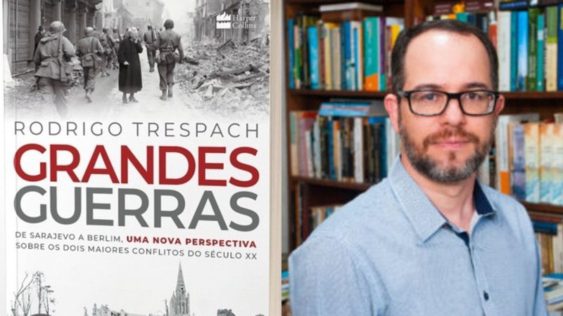 Capa do livro e fotografia de Rodrigo Trespach