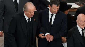Juan Carlos I no funeral de Elizabeth II - Getty Images