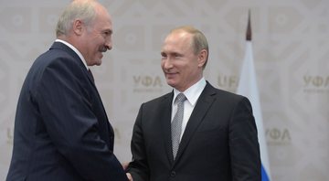 Vladimir Putin e Alexander Lukashenko - Getty Images