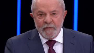 Lula durante entrevista ao Jornal Nacional - Reprodução/TV Globo