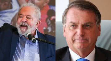 Fotografias de Lula e Jair Bolsonaro, respectivamente - Getty Images