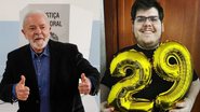 À esquerda, o novo presidente, Lula, e à direita, o influencer Casimiro Miguel - Getty Images e Reprodução / Instagram