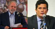 Fotografias de Lula e Moro, respectivamente - Getty Images