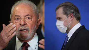 Lula (lado esq.) Ministro Dias Toffoli (lado dir.) - Getty Images