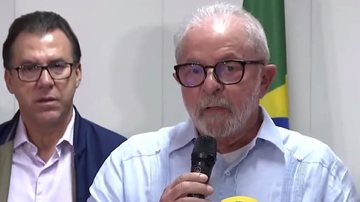 Lula durante pronunciamento neste domingo, 8 - Reprodução/Video