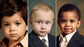 Lula, Putin e Obama bebês - Reprodução/video