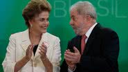 Dilma e Lula durante compromisso - Getty Images