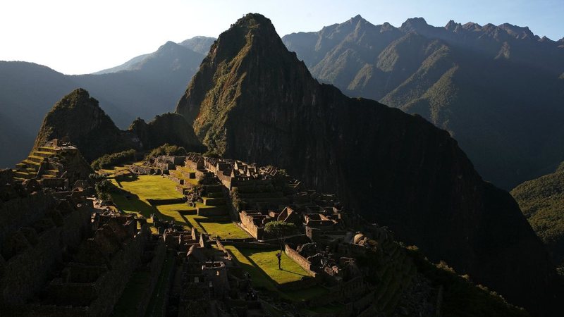 Fotografia de Macchu Picchu, no Peru