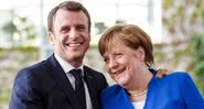 Emmanuel Macron e Angela Merkel - Getty Images