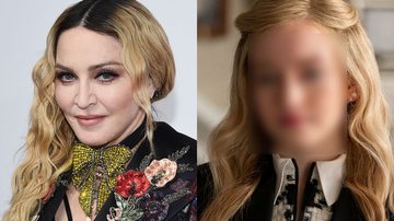 Madonna e Julia Garner em “Inventando Anna” (2020) - Getty Images / Divulgação/Netflix
