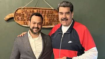 Imagem ilustrativa de Nicolás Maduro ao lado de Manuel Vicente Vadell - Reprodução / Twitter