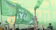 Manifestações a favor da legalização do aborto na Argentina - Divulgação - Youtube