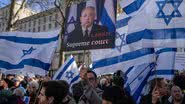 Manifestações em Israel contra a reforma judicial - Getty Images