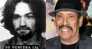 Charles Manson e o ator Danny Trejo - California Department of Corrections and Rehabilitation via Wikimedia Commons/Getty Images