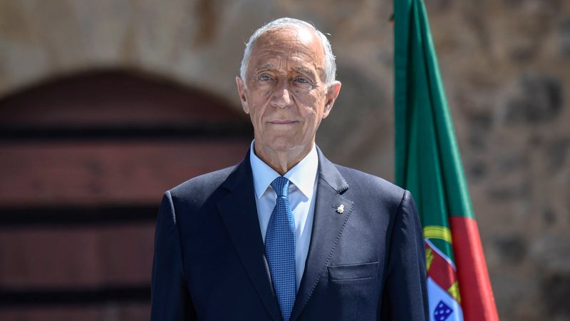 Fotografia do presidente português Marcelo Rebelo de Sousa - Getty Images