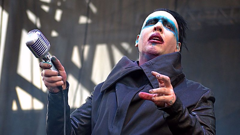 O artista Marilyn Manson - Wikimedia Commons